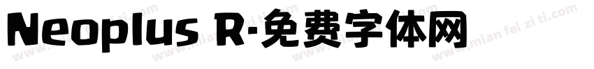 Neoplus R字体转换